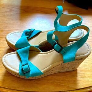 LL Bean platform wedges…EUC!